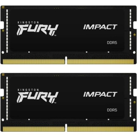 Memorie RAM notebook Kingston FURY Impact, 32GB, DDR5, 5600MHz, CL40, 1.1v, Dual Channel Kit KINGSTON - 1